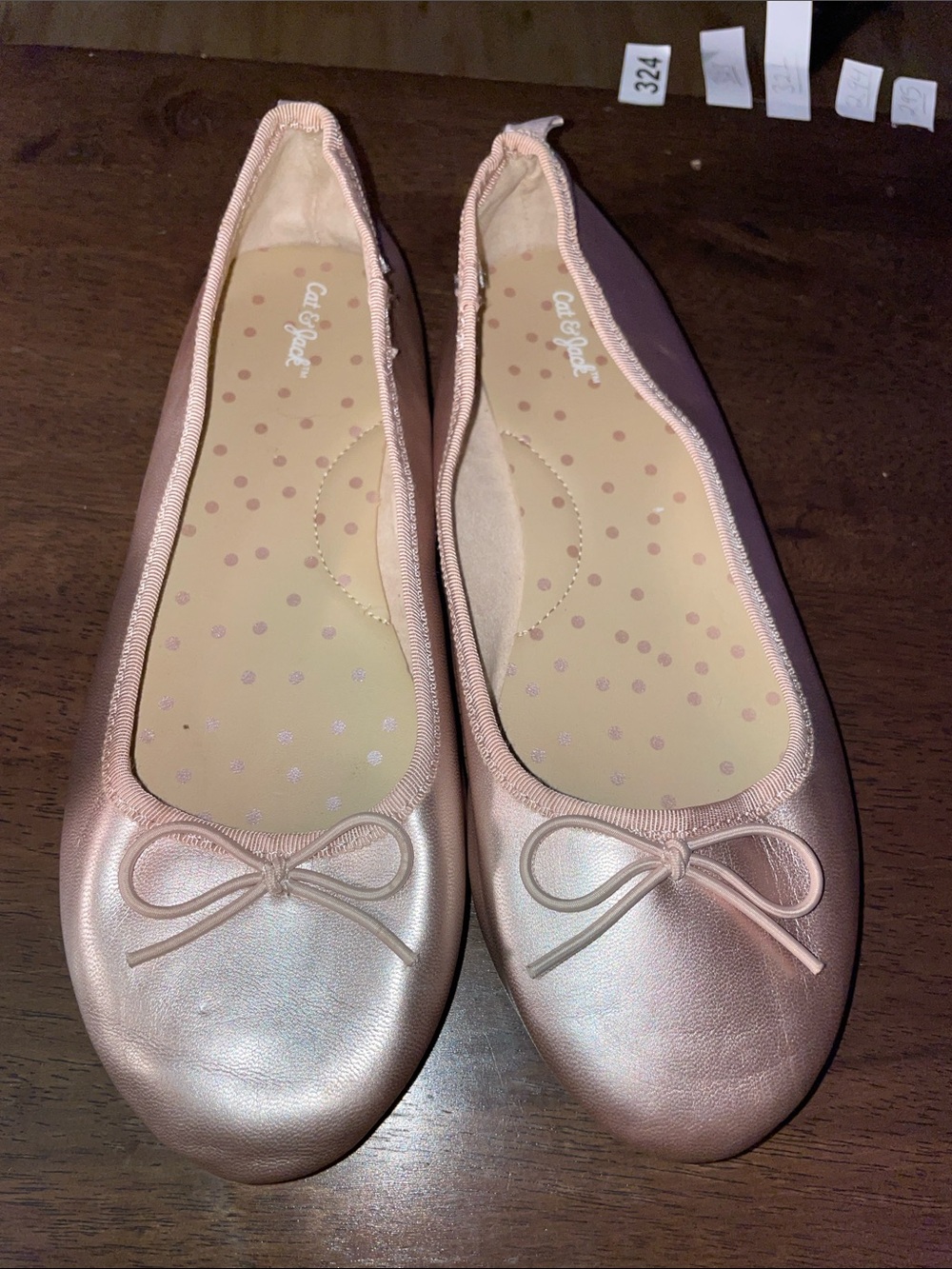 Cat & Jack Kid’s Blush Pink Ballet Flats